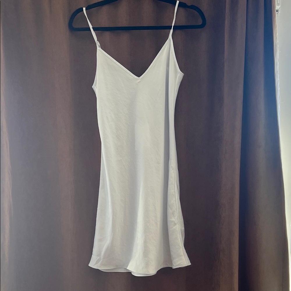 NWTs Aritzia Wilfred Only Slip Mini Dress- small